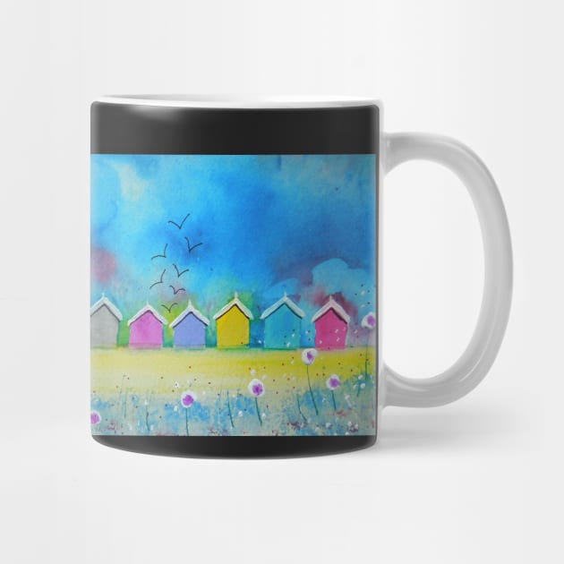 Beach Huts by FrancesArt